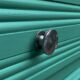 Art Deco emerald green chest of drawers