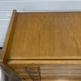 Compass foot chest of drawers