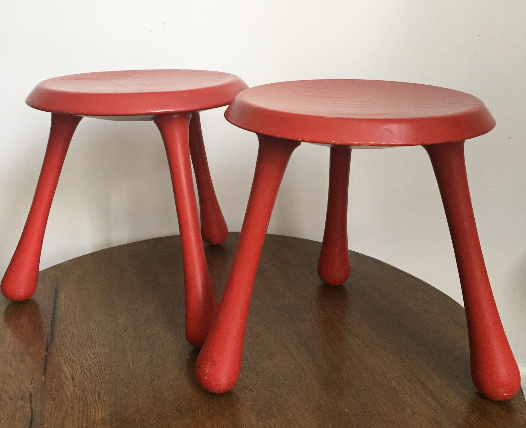 Pair of stools of Ingvar Kamprad for Habitat