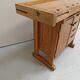 Vintage industrial workbench