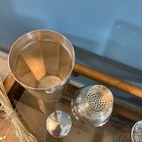 Vintage silver metal shaker