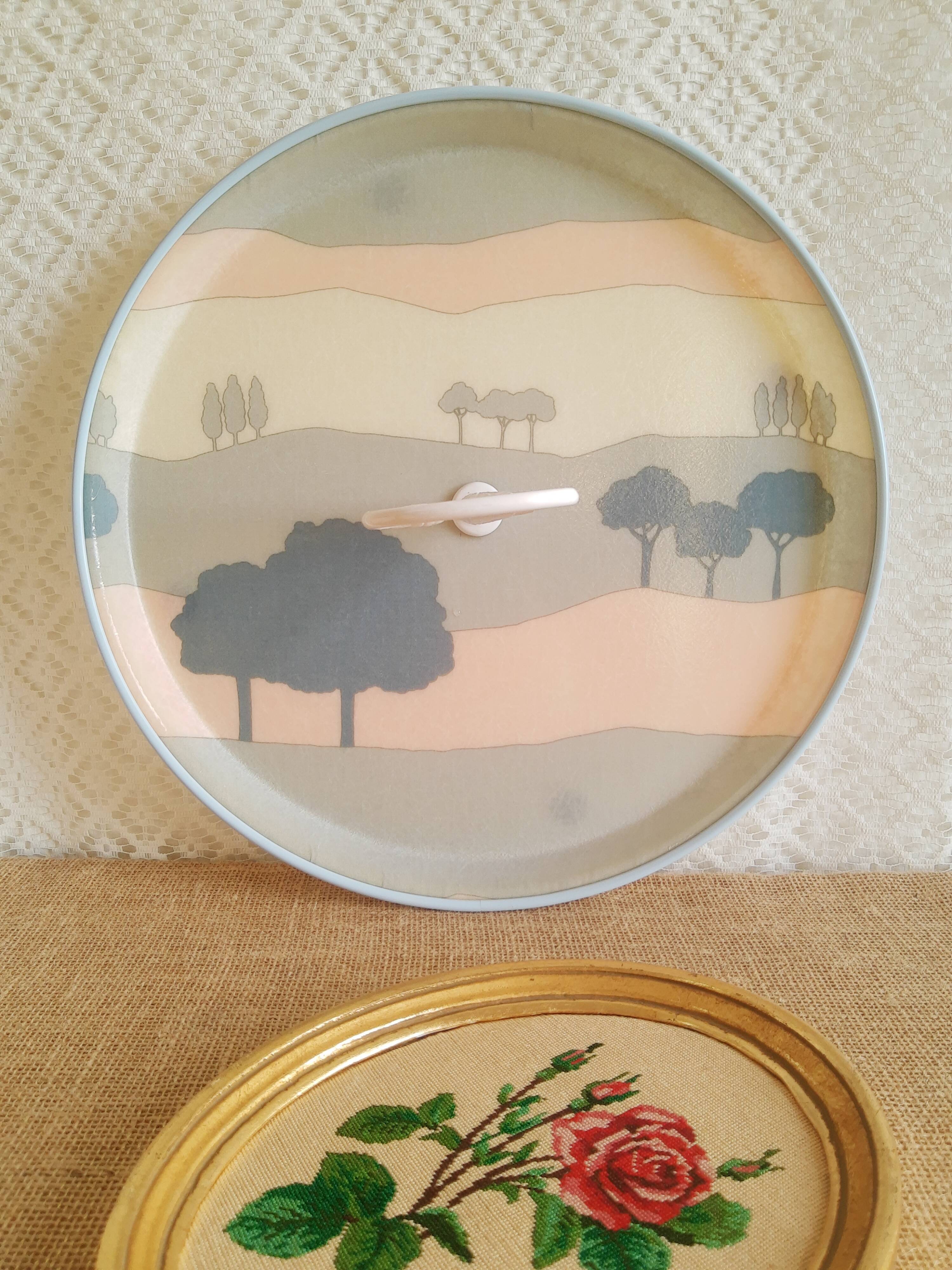 Vintage Fiberglass Serving Tray