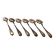 Set of 6 small spoons