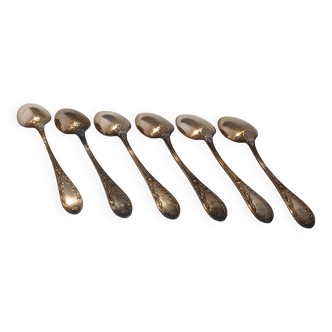 Set of 6 small spoons