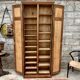 Armoire parisienne vintage à 2 portes meuble à chaussures
