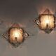 Set of 4 Murano Glass Sconces LP253 by Carlo Nason for Mazzega, Italy, 1970