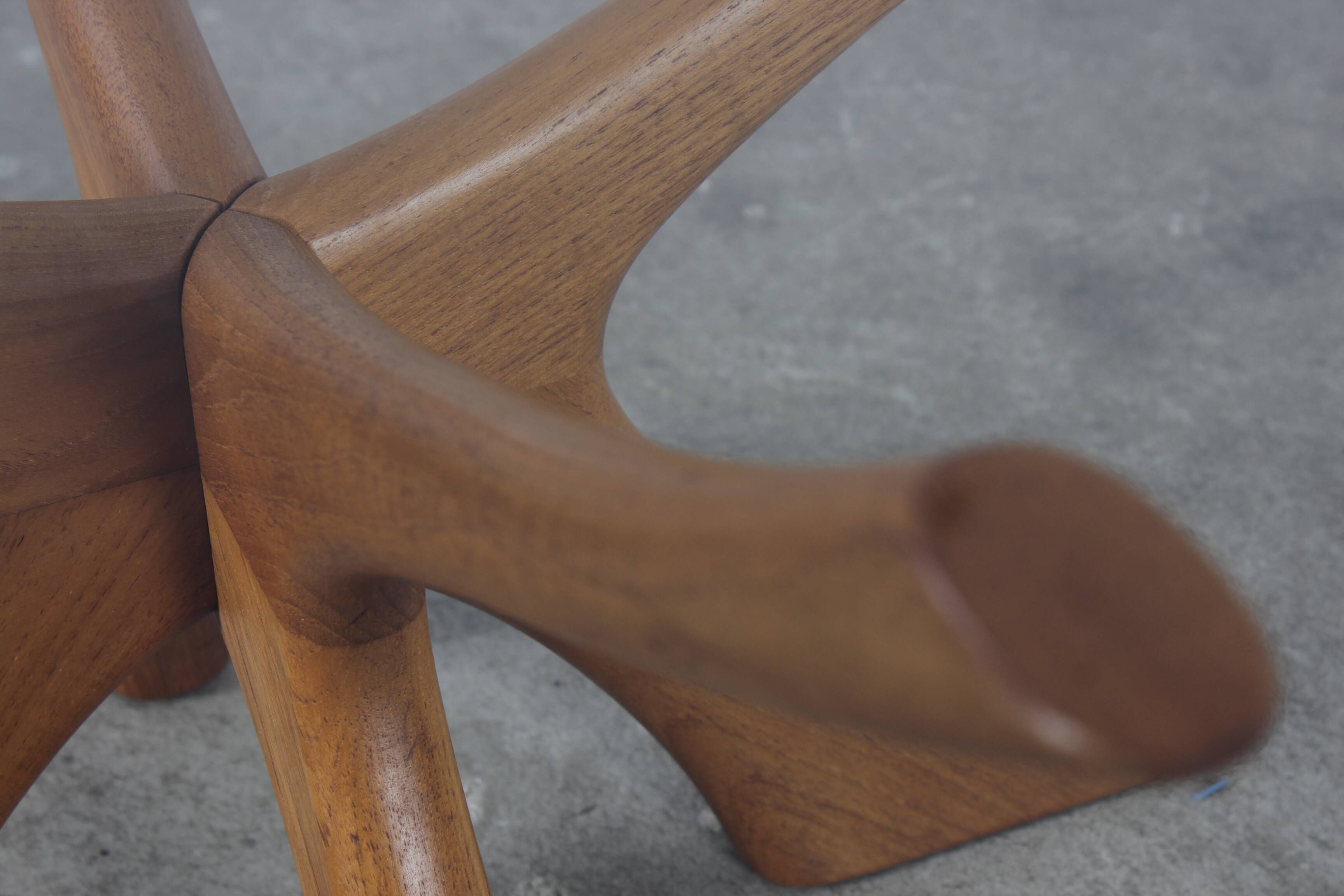 Table basse en teck T188 Illum Wikkelsø Eilersen années 60