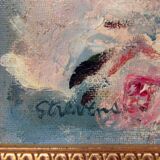 Fine Huile Sur Toile Impressionniste Society Lady par John Strevens (1902-1990)
