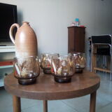 Vintage pitcher jug in sandstone