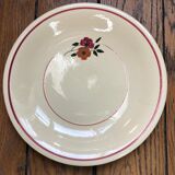 11 plates vintage 40s, floral pattern