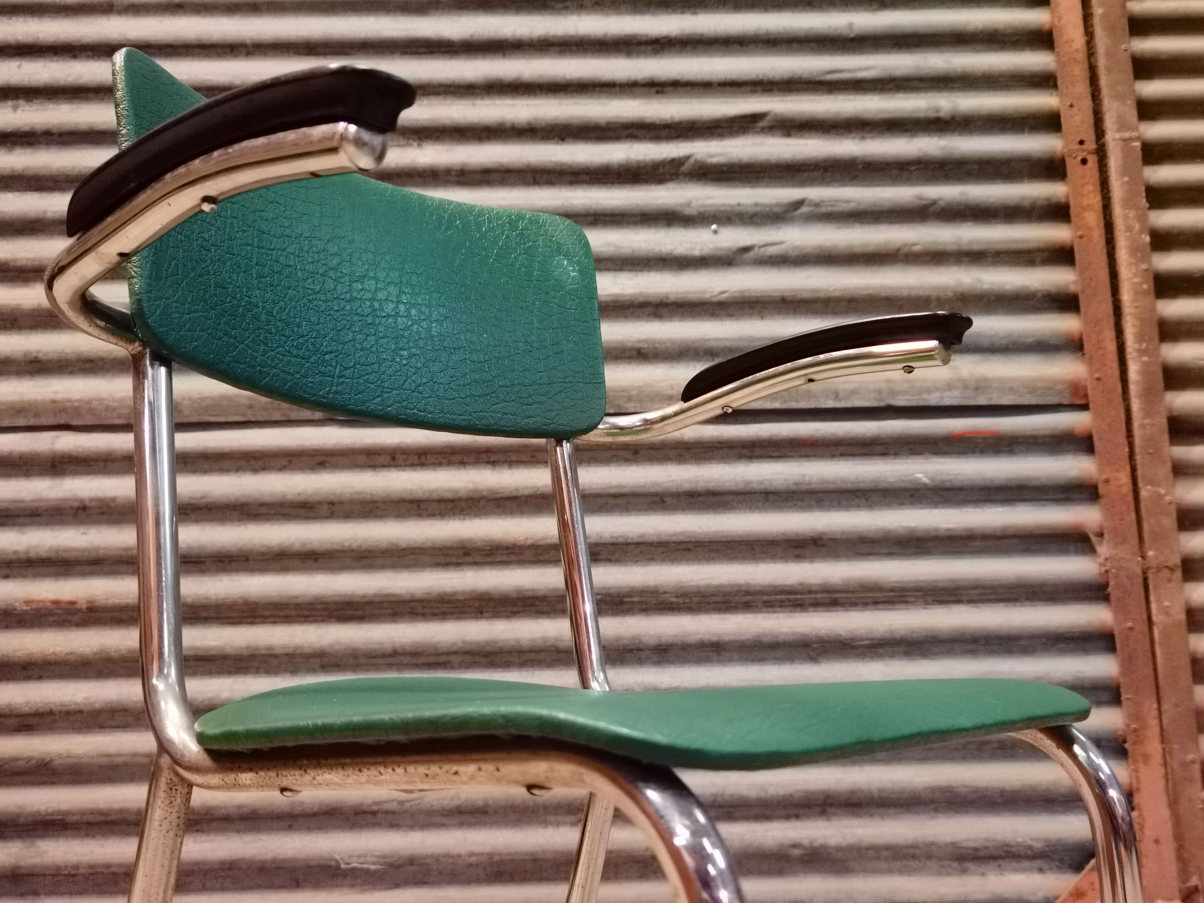 Vintage Gispen bauhaus chair