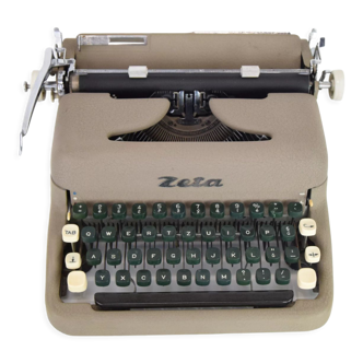 Machine à écrire du milieu du siècle Zeta années 1950.