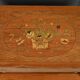 Small game table in marquetry, Louis XVI style – early 20th century