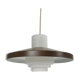 Mid century pendant by Philips with opaline glass, 1960s