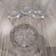 Lot 4 Verres a Whisky Cristal Taille Diamant Gobelets Old Fashioned