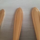 Petites cuillères métal doré