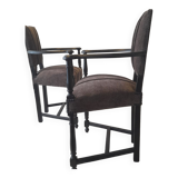 Pair of armchairs called Caquetoires