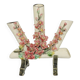 Old ceramic bouquet maker from the 1930s - Vintage Victorian French Majolica
