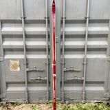 Pair of old wooden skis