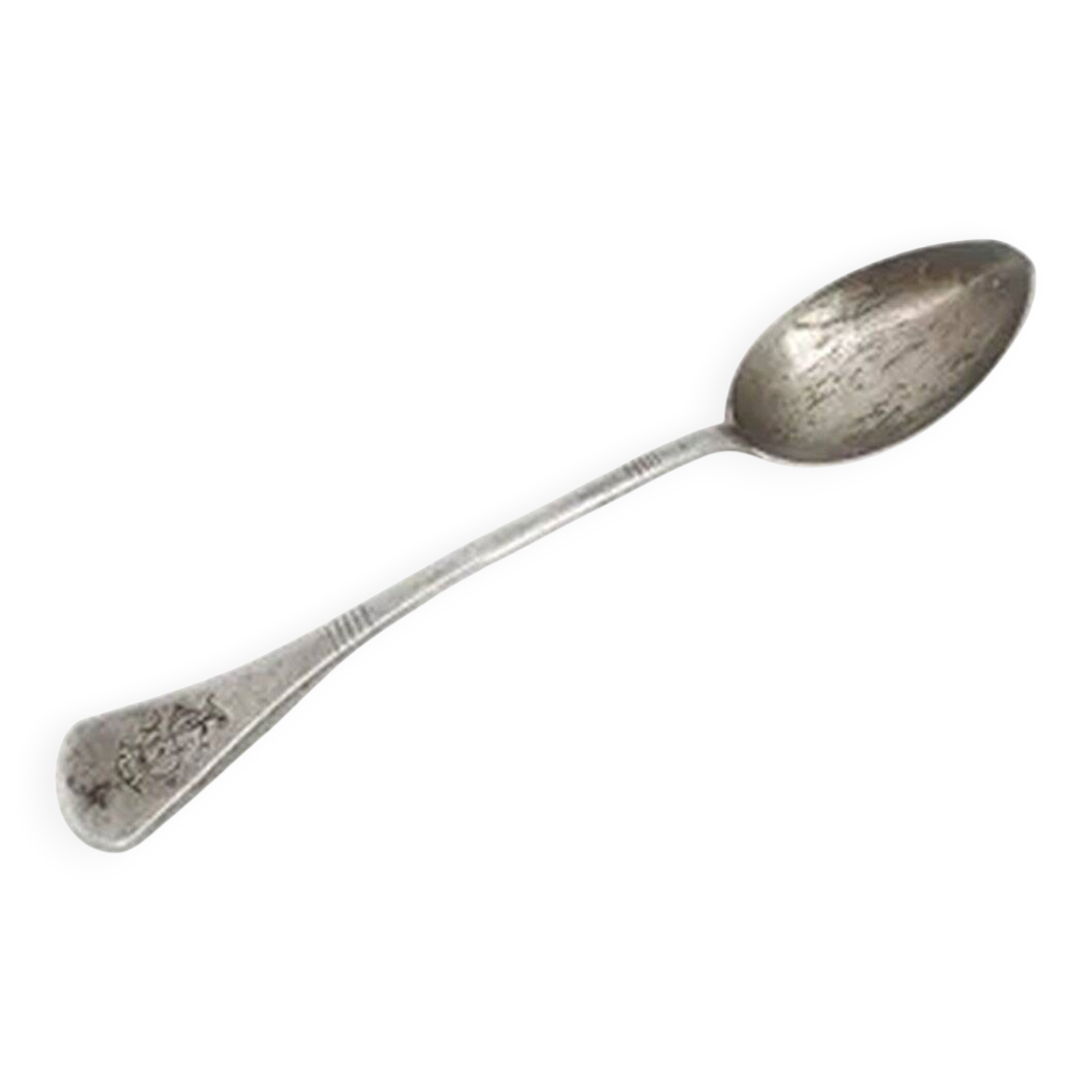 Art Deco tea silver spoon, 1930s
