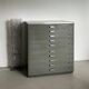 Vintage Italian Industrial Cabinet / drawers  for storage drawings and posters