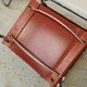Vintage Bauhaus leather and chrome chair Mart Stam Matteo Grassi