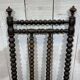 Chair in turned wood and rosewood veneer, early 20th century