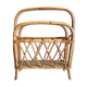Magazine rack Vintage rattan