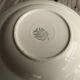 6 Villeroy & Boch deposed hollow plates in ceramics gold decoration