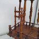 Antique pedestal table in Asian Japonese style.