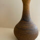 Vase céramique Accolay ocre jaune doré