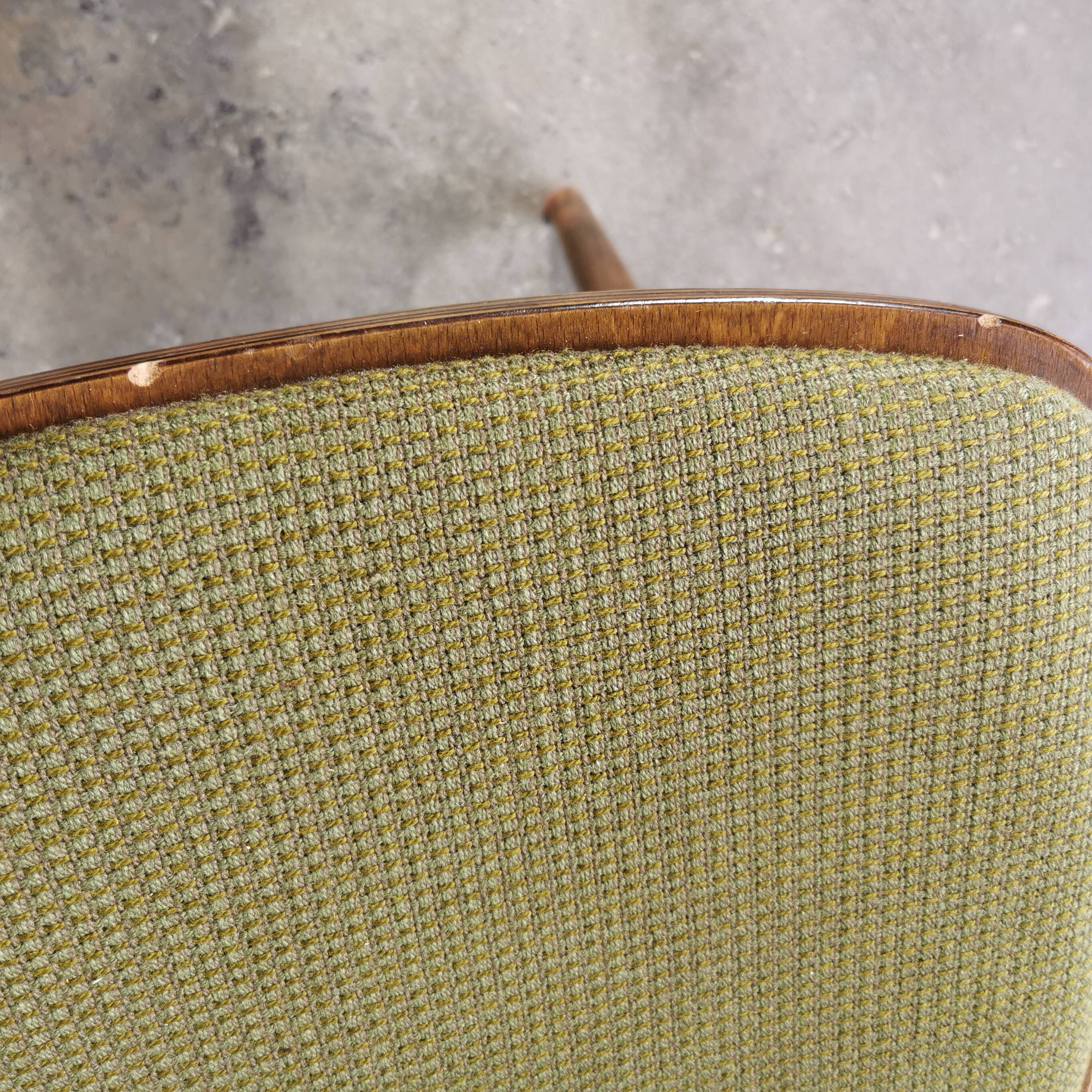Set of 6 vintage Hiller bar chairs from the 60s