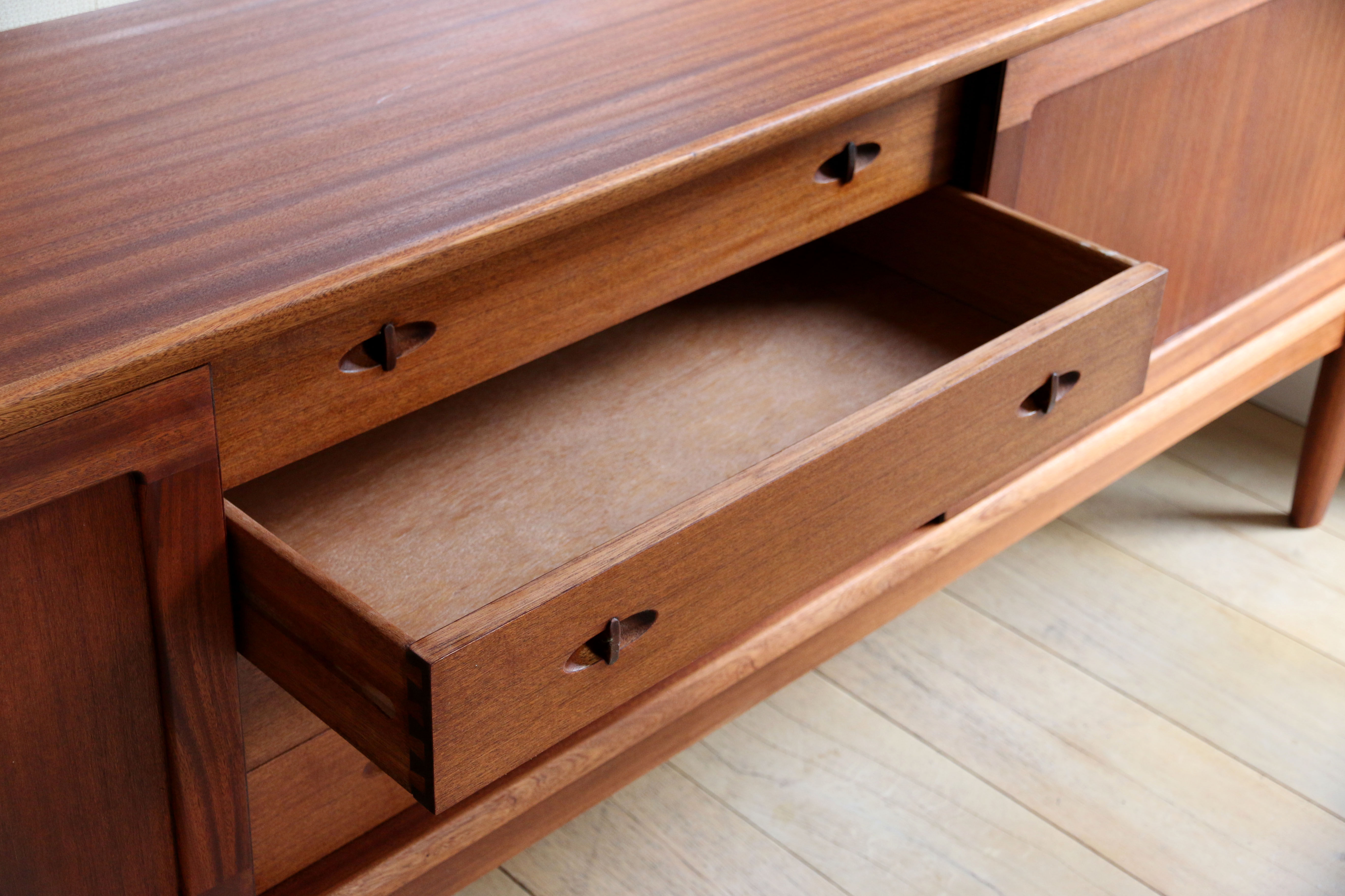 Danish sideboard by H.W Klein for Bramin in teak, 1960s
