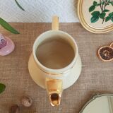 Old vintage ceramic tea and coffee maker