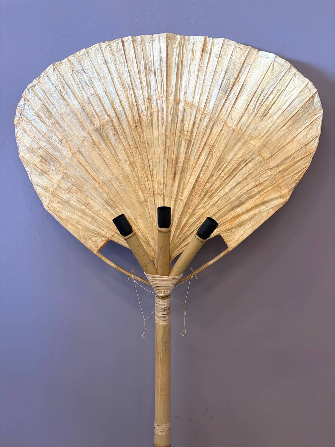 Uchiwa floor lamp large by Ingo Maurer for Design M.