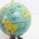 Mappemonde vintage MS