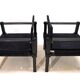 Bofinger set of 2 Farmer lounge chairs with table by Gerd Lange, 1960