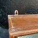 Pair of wooden showcases