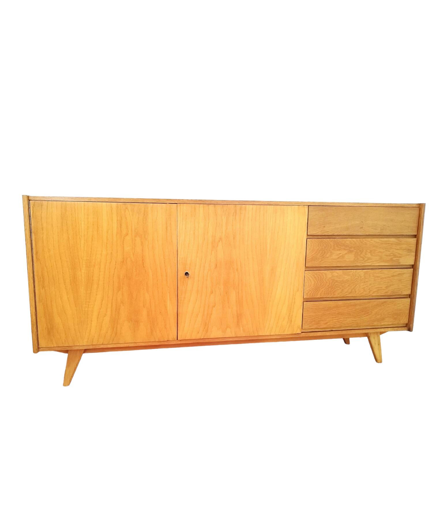 Czechoslovakian Sideboard by J. Jiroutek for Interier Prague, 1960s