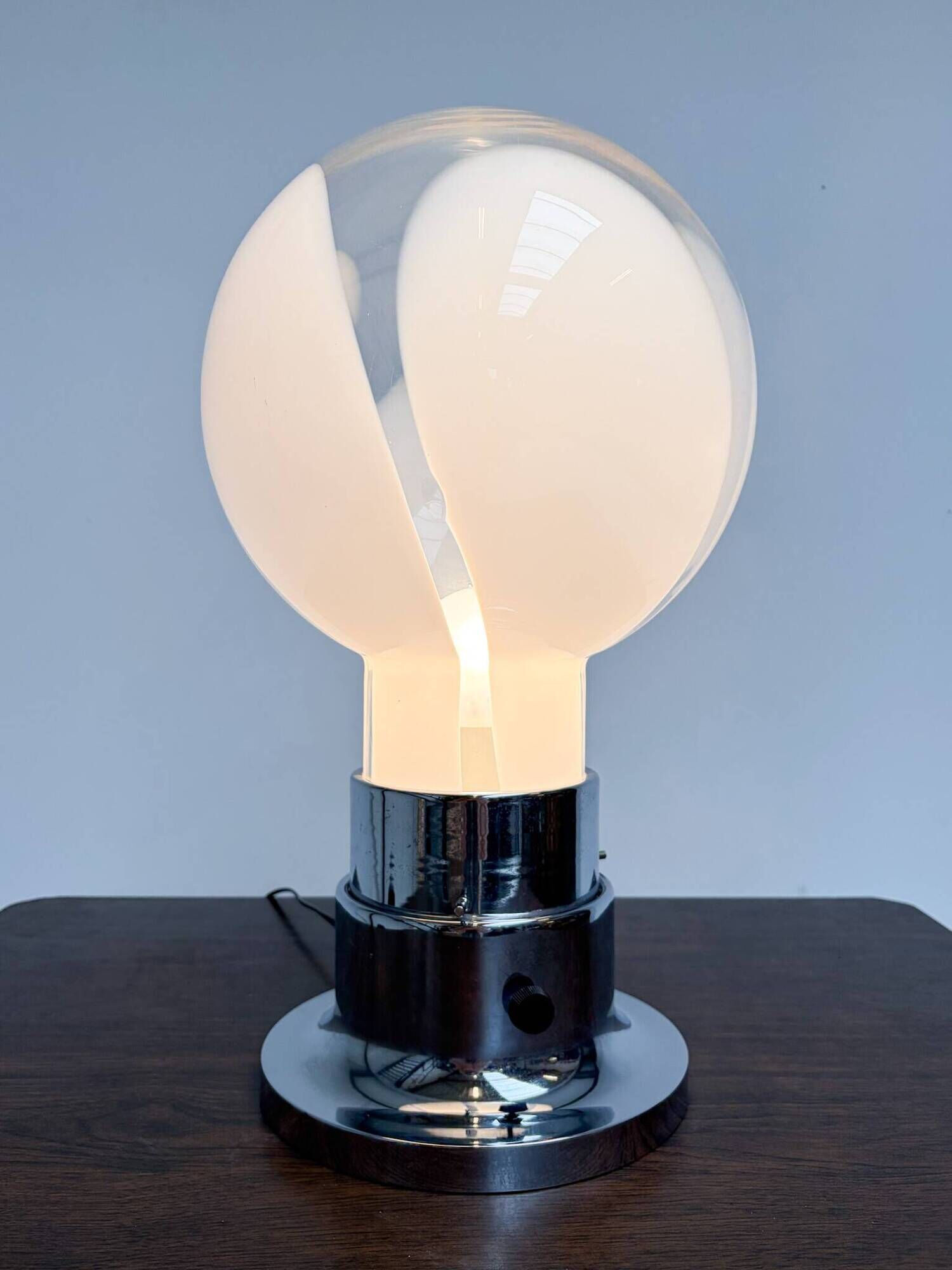 Italian Murano glass lamp 52 cm, 1970s