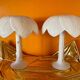 Pair of Tommaso Barbi ceramic lamps