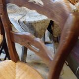 3 chaise bistrot anciennes