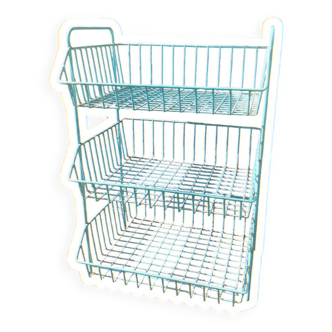 Vintage metal shelf