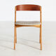 Chaise en chêne modèle 71 par Henning Kjærnulf pour Boltings Stolefabrik