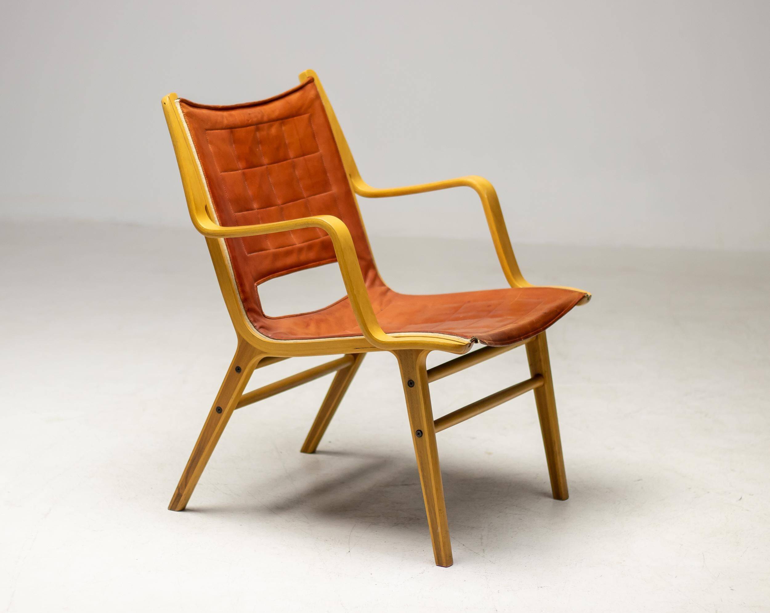 AX chair by Peter Hvidt & Orla Mølgaard-Nielsen, Fritz Hansen, Denmark, 1963