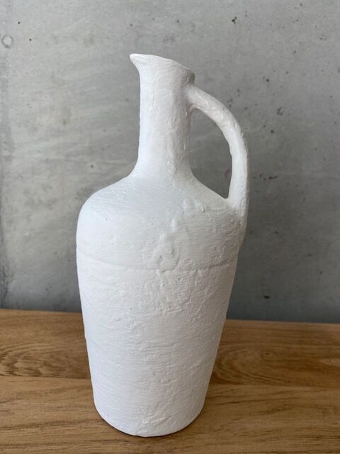 Set of 3 sandstone vases