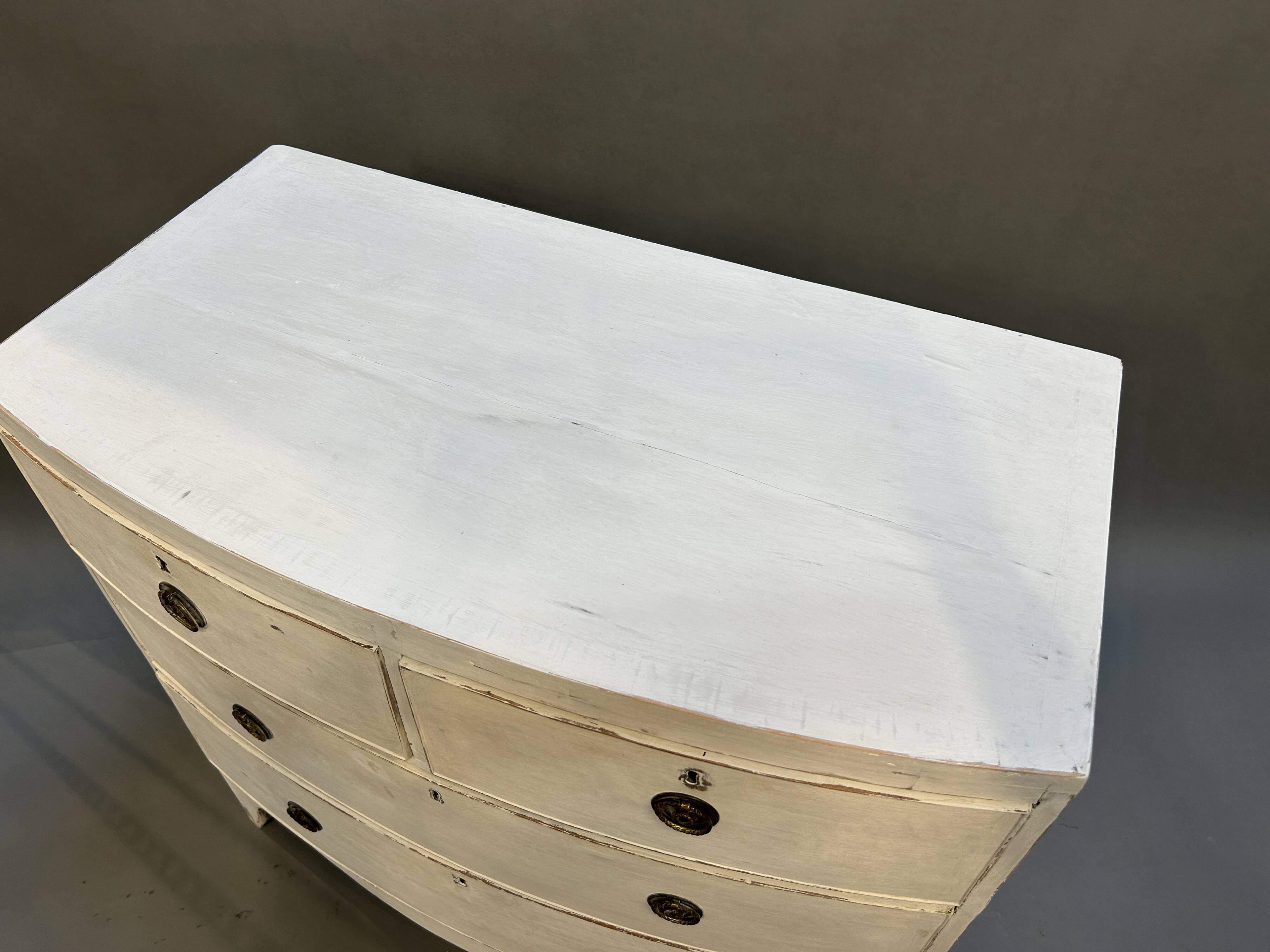 Antique Painted Chest Of Drawers