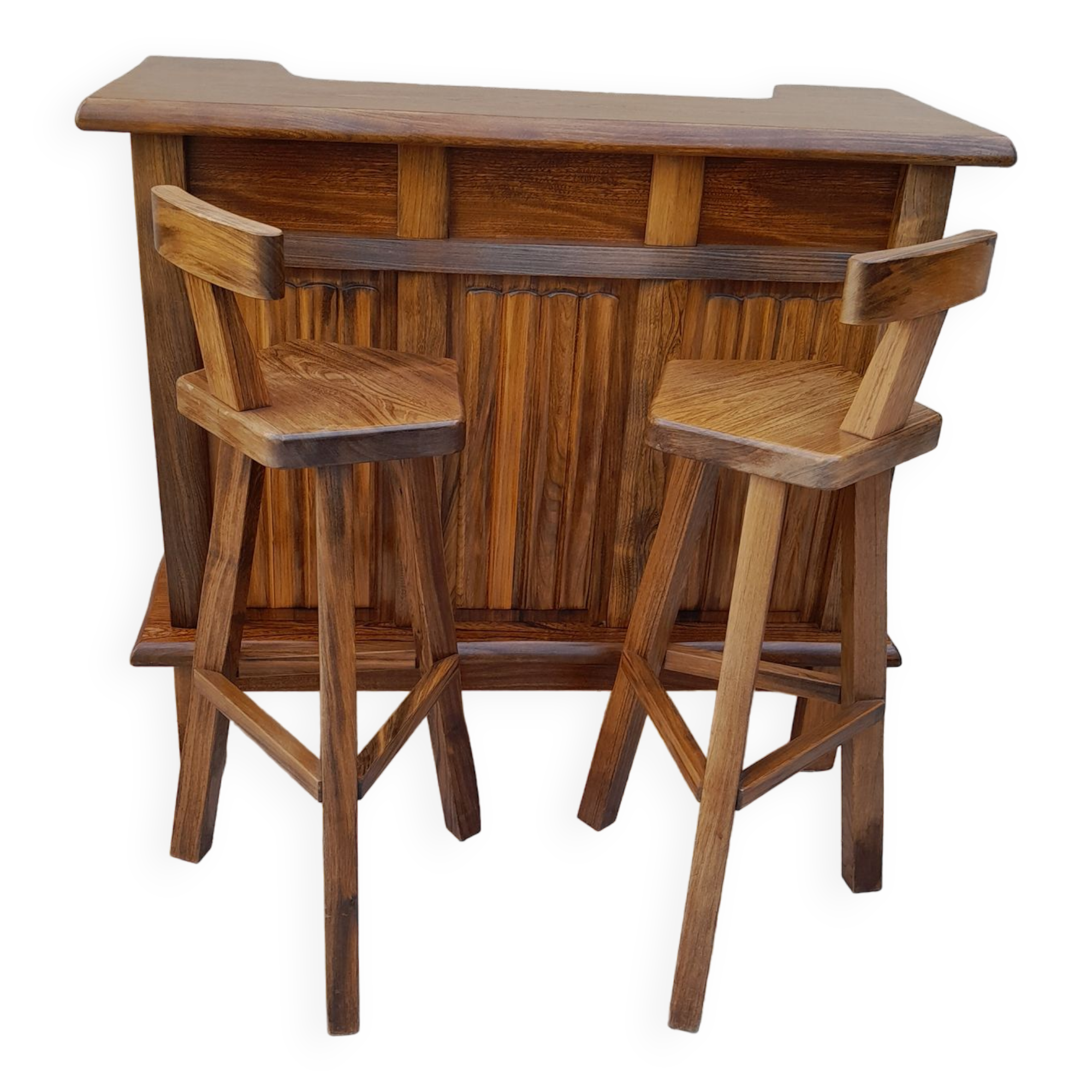 Stools and bar by Olavi Hanninen for Mikko Nupponen 50s 60s