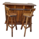 Stools and bar by Olavi Hanninen for Mikko Nupponen 50s 60s