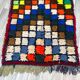 Tapis marocain unique-vintage Art déco Rug-Le tapis marocain le plus rare-Décor de la maison